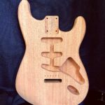 S-Style Body / 2 pc. African Mahogany (#GIN-3944)