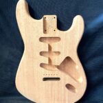 S-Style Body / 2 pc. African Mahogany (#GIN-3944)