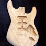 S-Style Hardtail Body / 1 pc. Ultra Light Swamp Ash / 3 lbs. 8 oz. (#GIN-3946)