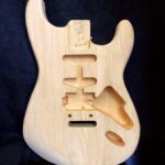 S-Style Body / 2 pc. Ultra Light Basswood / HSS / 2 Point Trem / 3 lbs. 3 oz. (#GIN-3948)