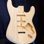 S-Style Body / 2 pc. Ultra Light Basswood / 3 lbs. 3 oz. (#GIN-3949)