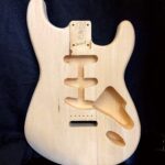S-Style Body / 2 pc. Ultra Light Basswood / 3 lbs. 1 oz. (#GIN-3951)