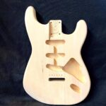 S-Style Body / 2 pc. Ultra Light Basswood / 3 lbs. 1 oz. (#GIN-3951)