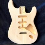 S-Style Body / 2 pc. Ultra Light Basswood / 3 lbs. 1 oz. (#GIN-3952)