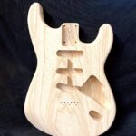 S-Style Hardtail Body / 2 pc. Ultra Light Swamp Ash / 3 lbs. 7 oz. (#GIN-3956)