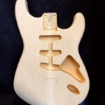S-Style Hardtail Body / 2 pc. Basswood / 3 lbs. 10 oz. (#GIN-3957)