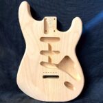 S-Style Body / 2 pc. Ultra Light Alder / 3 lbs. 15 oz. (#GIN-3960)