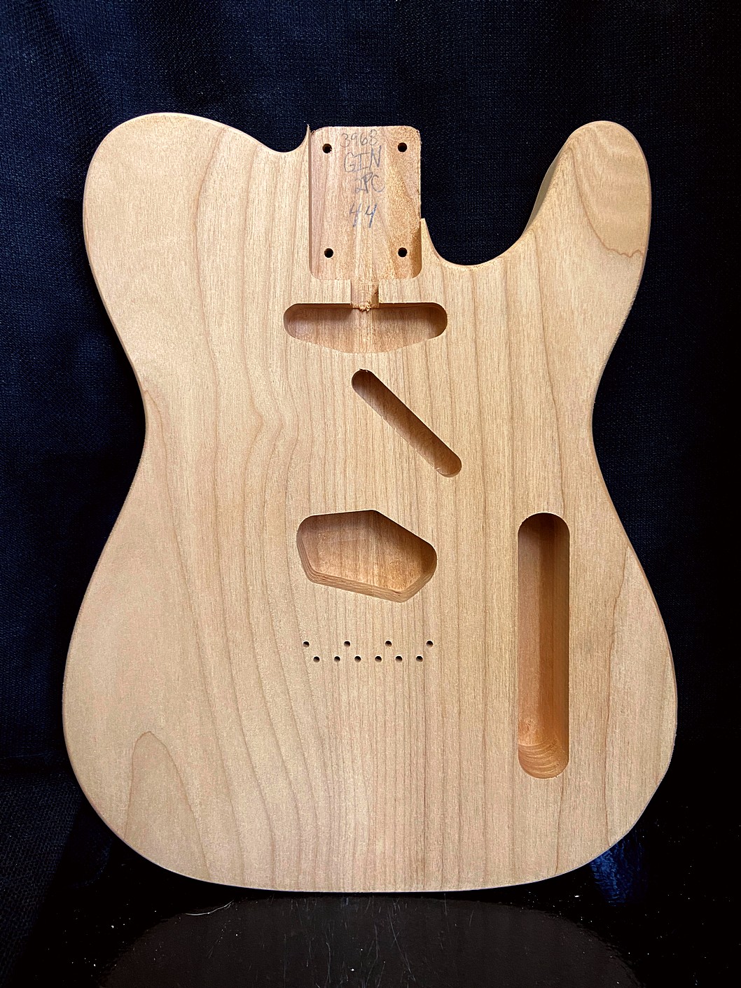 T-Style Body / 2 pc. Ultra Light Alder / 4 lbs. 4 oz. (#GIN-3968)