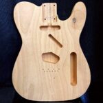 T-Style Body / 2 pc. Ultra Light Alder / 4 lbs. 4 oz. / Paint Grade (#GIN-3969)