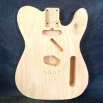 T-Style Body / 2 pc. Ultra Light Alder / 4 lbs. 4 oz. / Paint Grade (#GIN-3969)
