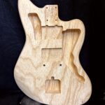 Jazz-Style Body / 2 pc. Ultra Light Swamp Ash / 3 lbs. 8 oz. (#GIN-3972)