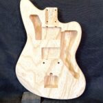 Jazz-Style Body / 2 pc. Ultra Light Swamp Ash / 3 lbs. 8 oz. (#GIN-3972)