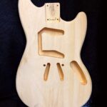 Stang-Style Body / 2 pc. Ultra Light Basswood / 3 lbs. 3 oz. (#GIN-3974)