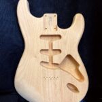 S-Style Hardtail Body / Ultra Light Alder / 4 lbs. 1 oz. (#GIN-3975)