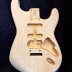 S-Style Body / 2 pc. Ultra Light Basswood / HSS / 2 Point Trem / 3 lbs. 5 oz. (#GIN-3976)