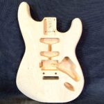 S-Style Body / 2 pc. Ultra Light Basswood / HSS / 2 Point Trem / 3 lbs. 5 oz. (#GIN-3976)
