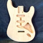 S-Style Body / 2 pc. Ultra Light Alder / 3 lbs. 15 oz. (#GIN-3978)