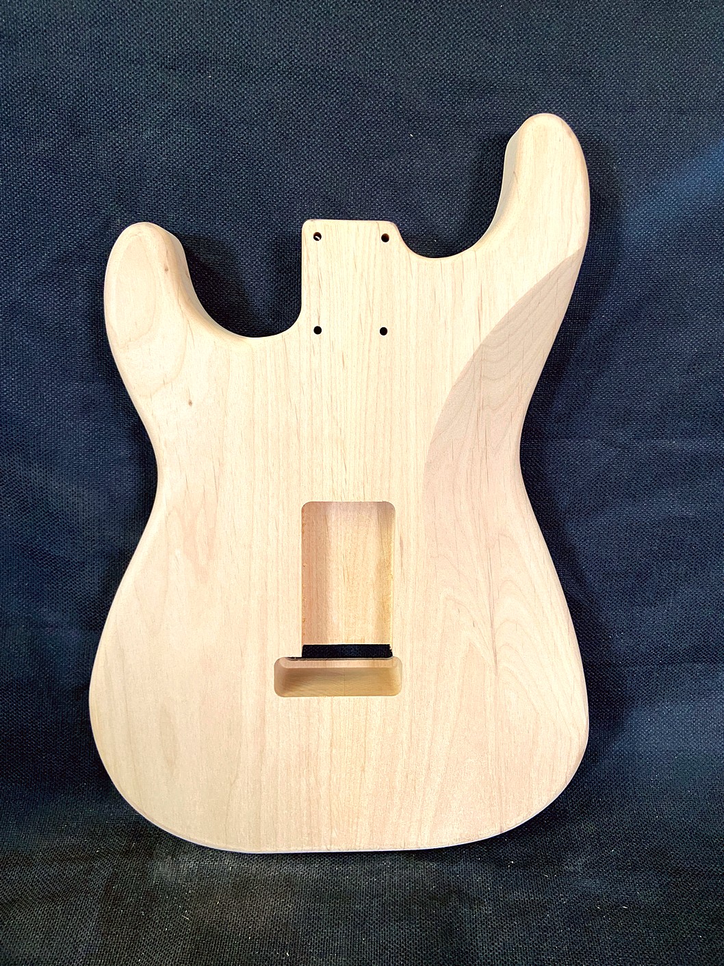 S-Style Body / 2 pc. Ultra Light Alder / 3 lbs. 15 oz. (#GIN-3978) - Image 2