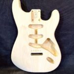 S-Style Body / 2 pc. Ultra Light Poplar / 3 lbs. 14 oz. (#GIN-3980)