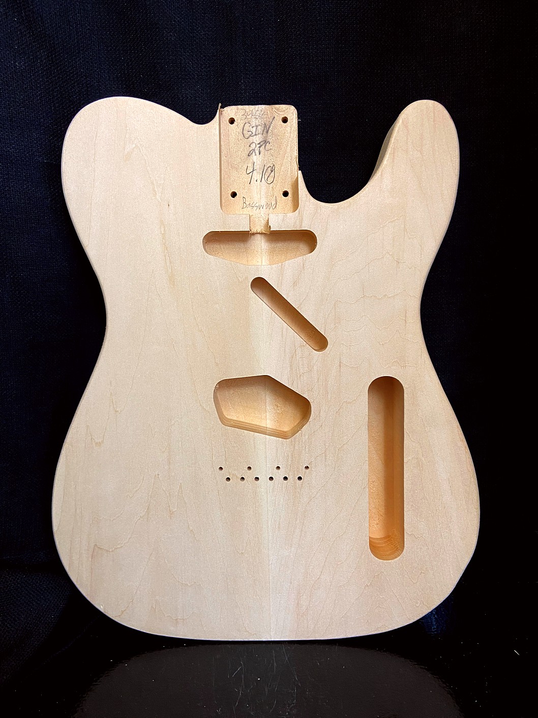 T-Style Body / 2 pc. Basswood (#GIN-3986)