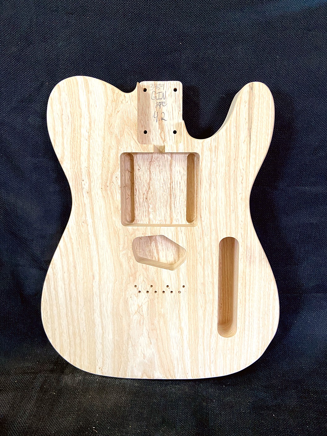 T-Style Body / 2 pc. Swamp Ash / Uni-Rout (#GIN-3989)
