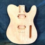 T-Style Body / 1 pc. Mahogany / x2 PAF / Forearm & Tummy Cut (#GIN-3991)