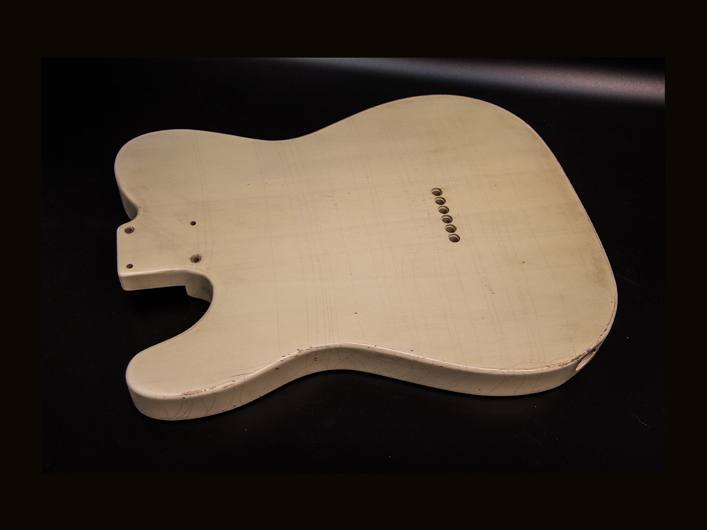 T-Style - Esquire Body / Paulownia / 2 lbs. 15 oz. / Nitrocellulose 'Nicotine Blonde' / Med. Relic (#GIN-3994) - Image 4