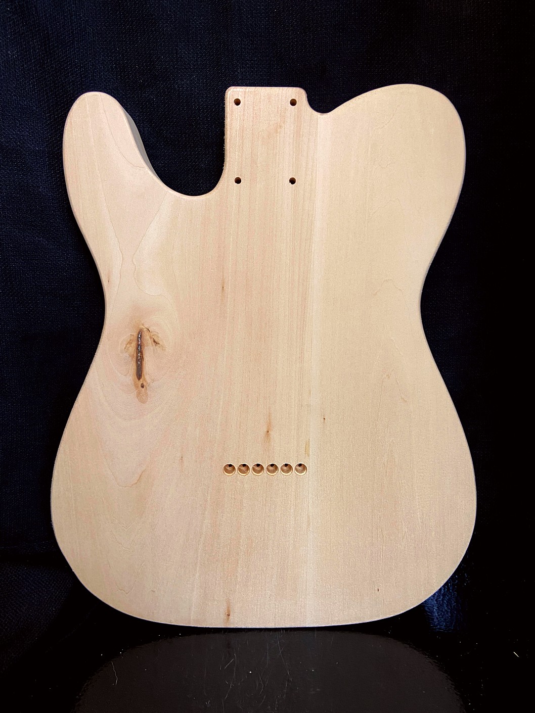T-Style Esquire Body / 2 pc. Ultra Light Basswood / 3 lbs. 3 oz. / Paint Grade (#GIN-3996) - Image 2