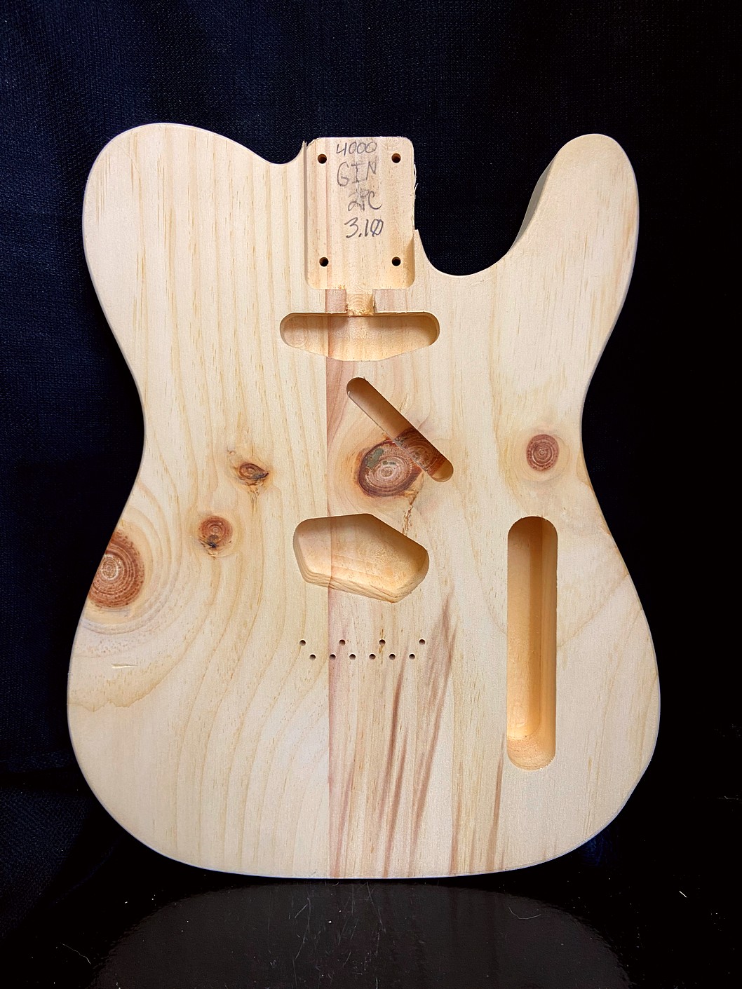 T-Style Body / 2 pc. Pine (#GIN-4000)