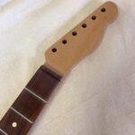 T-Style Replacement Neck / 2 pc. Roasted Maple & Madagascar Rosewood / Classic C (#GIN-4012)