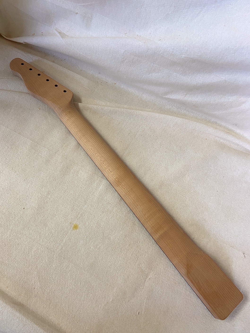 T-Style Replacement Neck / 2 pc. Roasted Maple & Madagascar Rosewood / Classic C (#GIN-4012) - Image 6