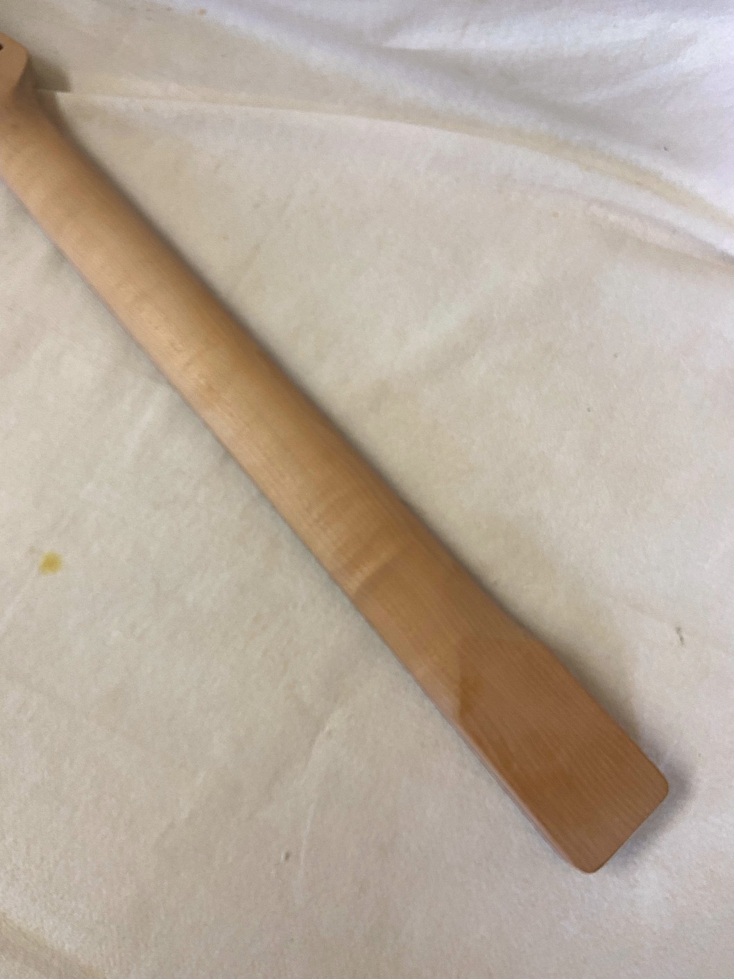 T-Style Replacement Neck / 2 pc. Roasted Maple & Madagascar Rosewood / Classic C (#GIN-4012) - Image 8