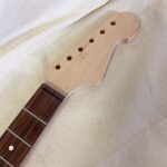 S-Style Replacement Neck / 2 pc. Maple & Madagascar Rosewood / Chunky C (#GIN-4013)