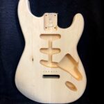 S-Style Body / 2 pc. Ultra Light Basswood / 3 lbs. 0 oz. / Paint Grade (#GIN-4022)