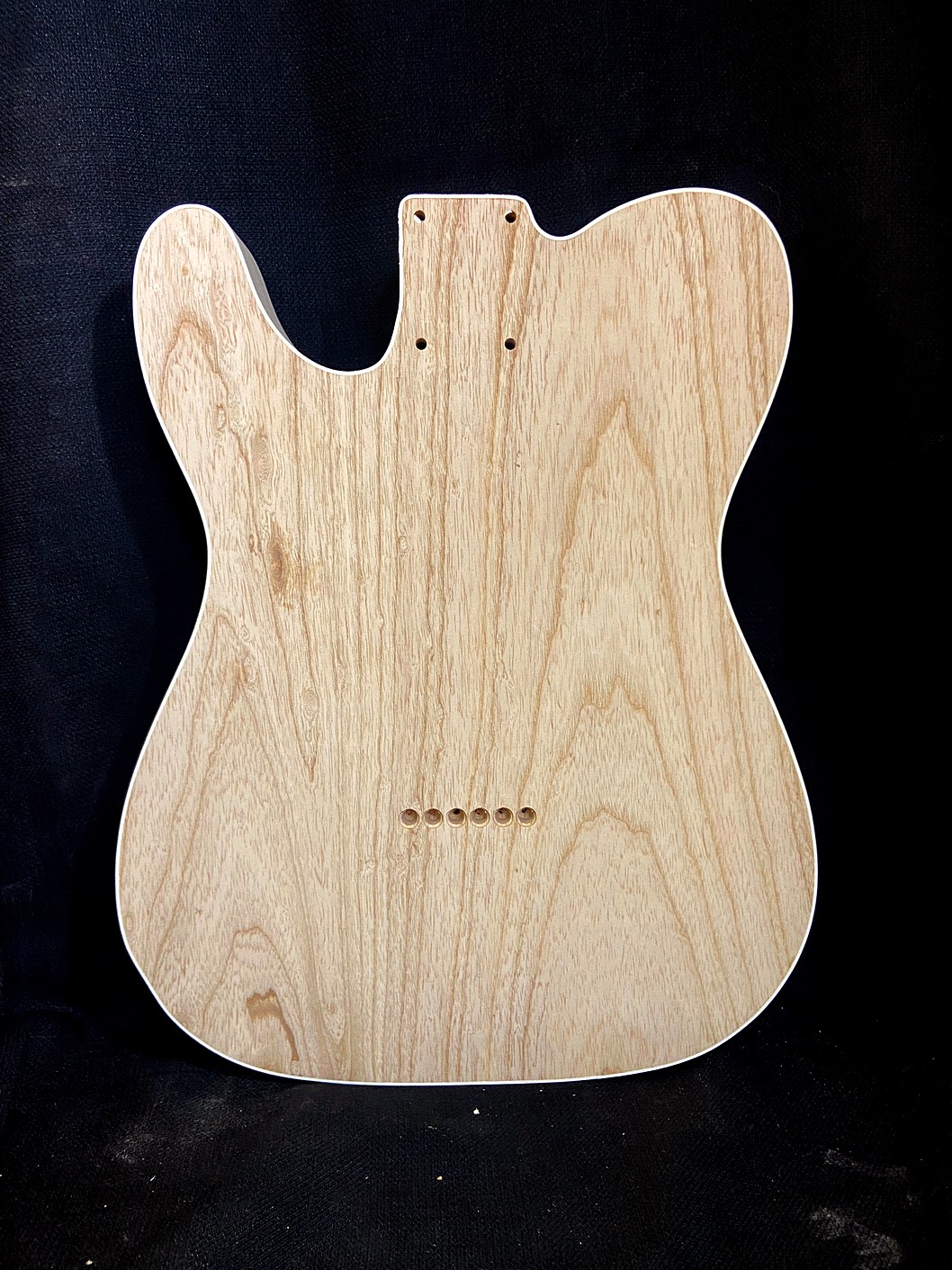T-Style Body / 1 pc. Ultra Light Swamp Ash / Double Bound (#GIN-4023) - Image 2