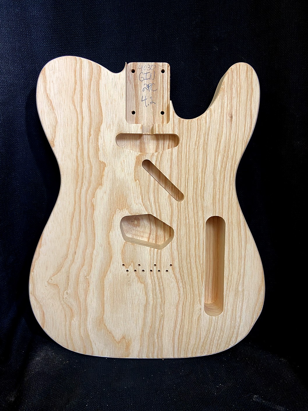 T-Style Body / 2 pc. Swamp Ash / 4 lbs. 2 oz. (#GIN-4030)