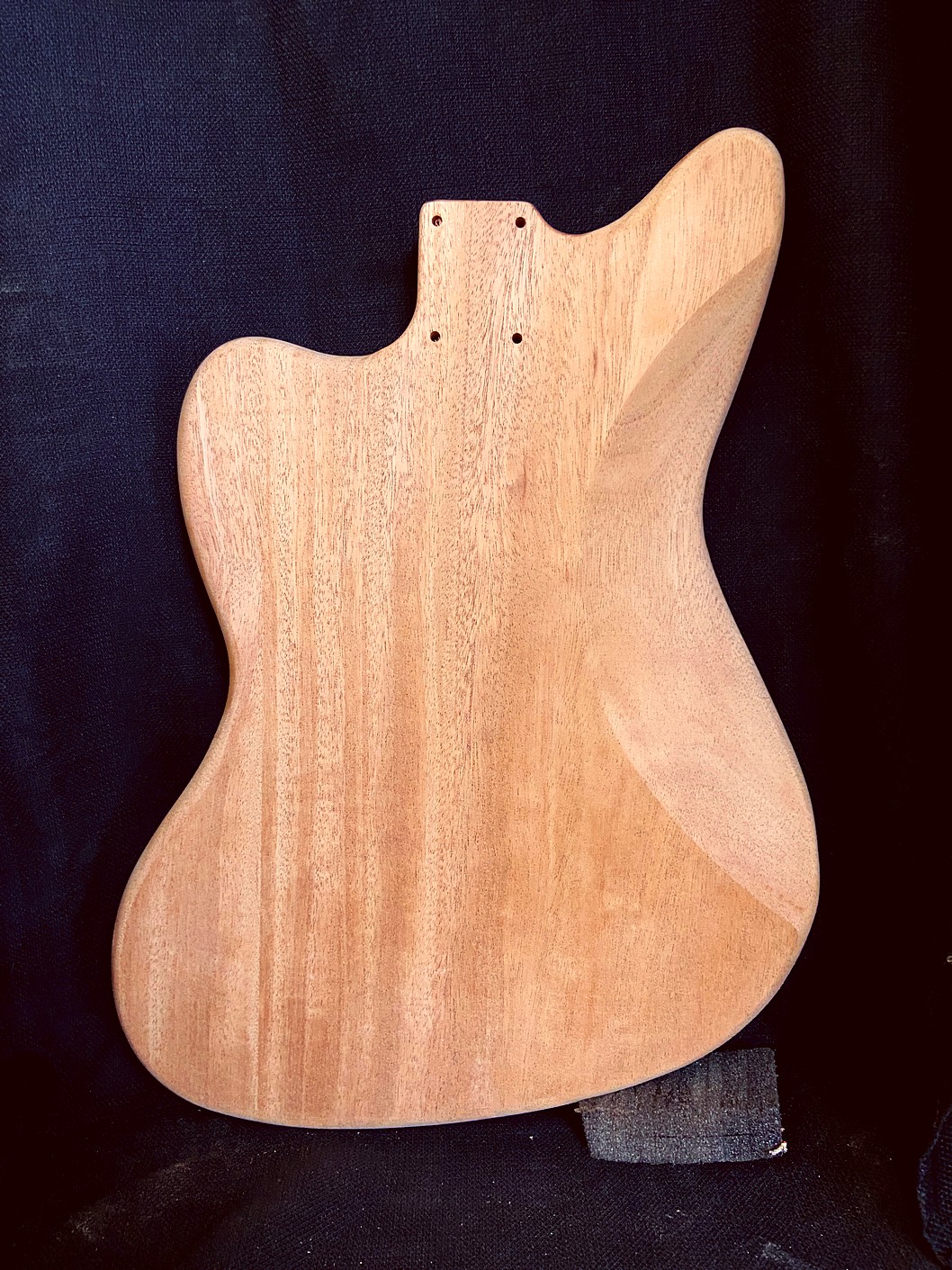 Jazz-Style Body / 2 pc. African Mahogany / Uni-Rout (#GIN-4031) - Image 2
