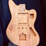 Jag-Style Body / 2 pc. African Mahogany / No Rhythm Circuit (#GIN-4036)