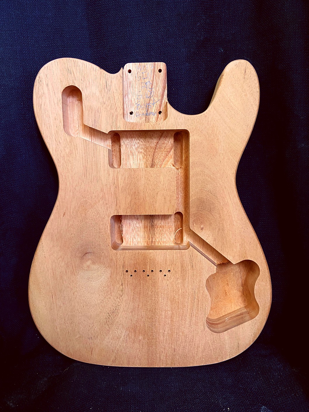 T-Style Deluxe Body / 2 pc. Honduran Mahogany / 5 lbs. 10 oz. / Burst Grade (#GIN-4037)