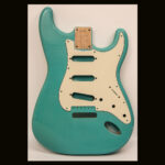 S-Style Body / Alder / 3 lbs. 11 oz. / Nitrocellulose 'Seafoam Green' / Light Relic (#GIN-4038)