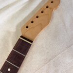 T-Style Replacement Neck / 2 pc. Maple & Indian Rosewood / Danish Oil / Light Relic / Bone Nut (#GIN-4043)