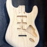 S-Style Body / 1 pc. Ultra Light Swamp Ash / 3 lbs. 12 oz. (#GIN-4046)