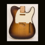 T-Style Body /Alder/ 4 lbs. 5 oz. / Nitrocellulose 'Chocolate Burst' / Double Bound/Light Relic (#GIN-4052)