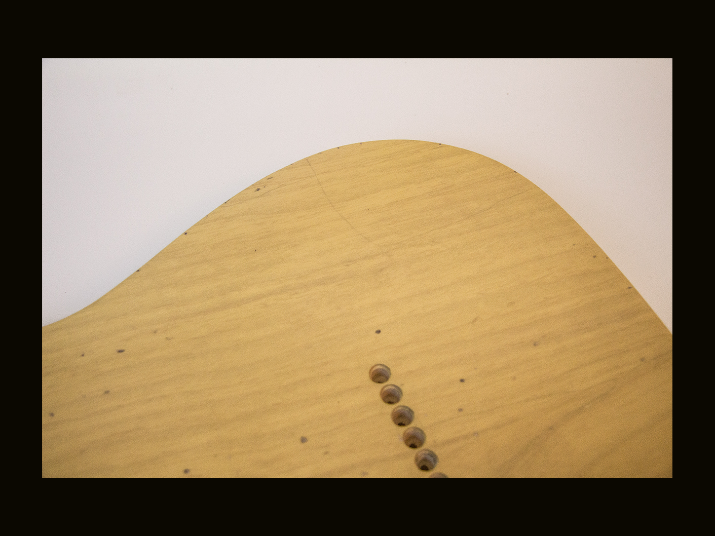 T-Style - Esquire Body / Swamp Ash / 3 lbs. 0 oz. / Nitrocellulose 'Nocaster Blonde' / Light Relic (#GIN-4062) - Image 5