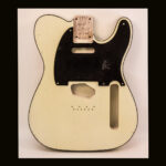 T-Style Body / Swamp Ash / 4 lbs. 3 oz. / Nitrocellulose 'Vintage White' / Double Bound / Light - Med. Relic (#GIN-4067)