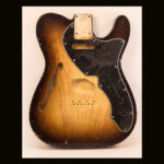 '69 Hollow T-Style Body / Swamp Ash / 3 lbs. 4 oz. / Nitrocellulose 'Chocolate Burst' / Med. - Light Relic (#GIN-4068)