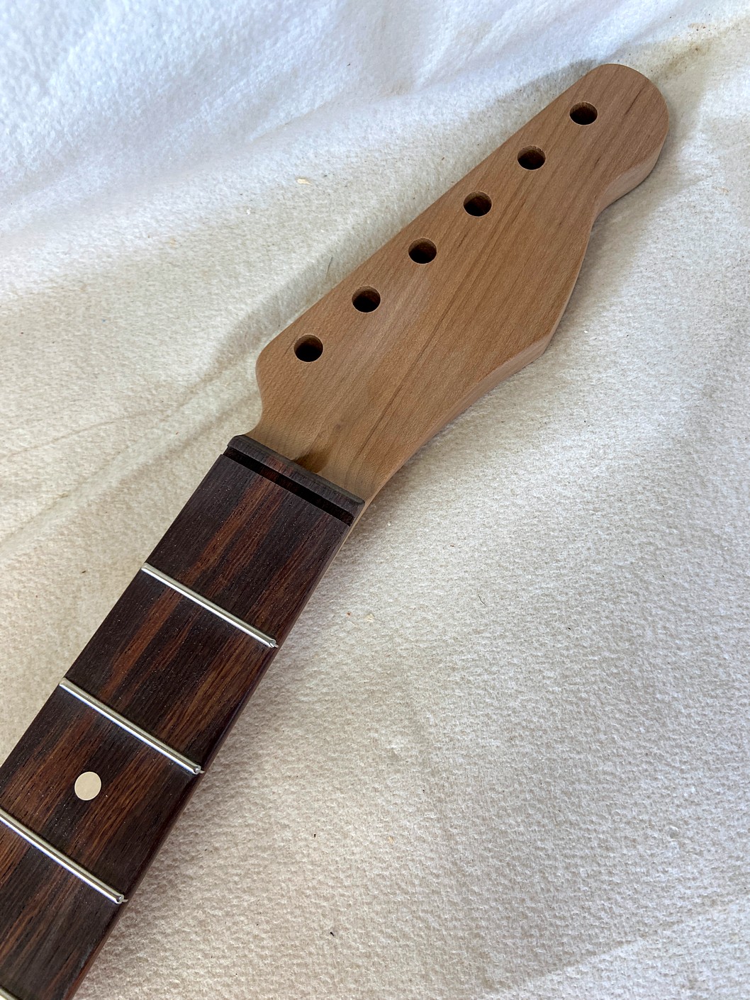 T-Style Replacement Neck / 2 pc. Roasted Maple & Madagascar Rosewood / Classic C (#GIN-4070)