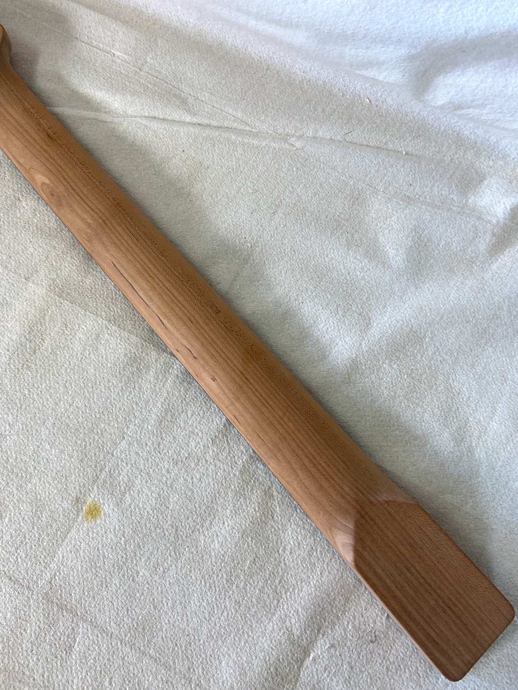 T-Style Replacement Neck / 2 pc. Roasted Maple & Madagascar Rosewood / Classic C (#GIN-4070) - Image 9