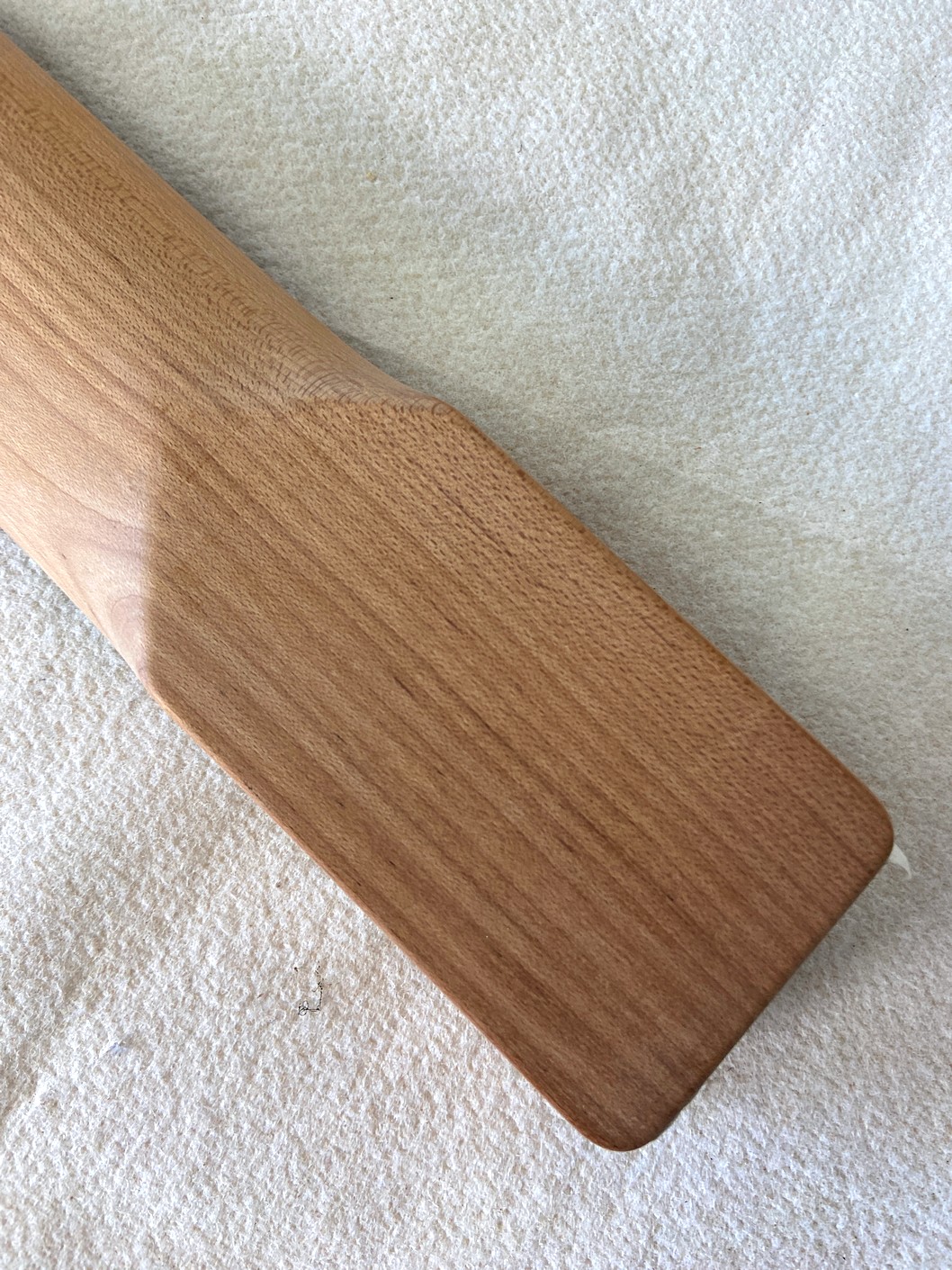 T-Style Replacement Neck / 2 pc. Roasted Maple & Madagascar Rosewood / Classic C (#GIN-4070) - Image 10