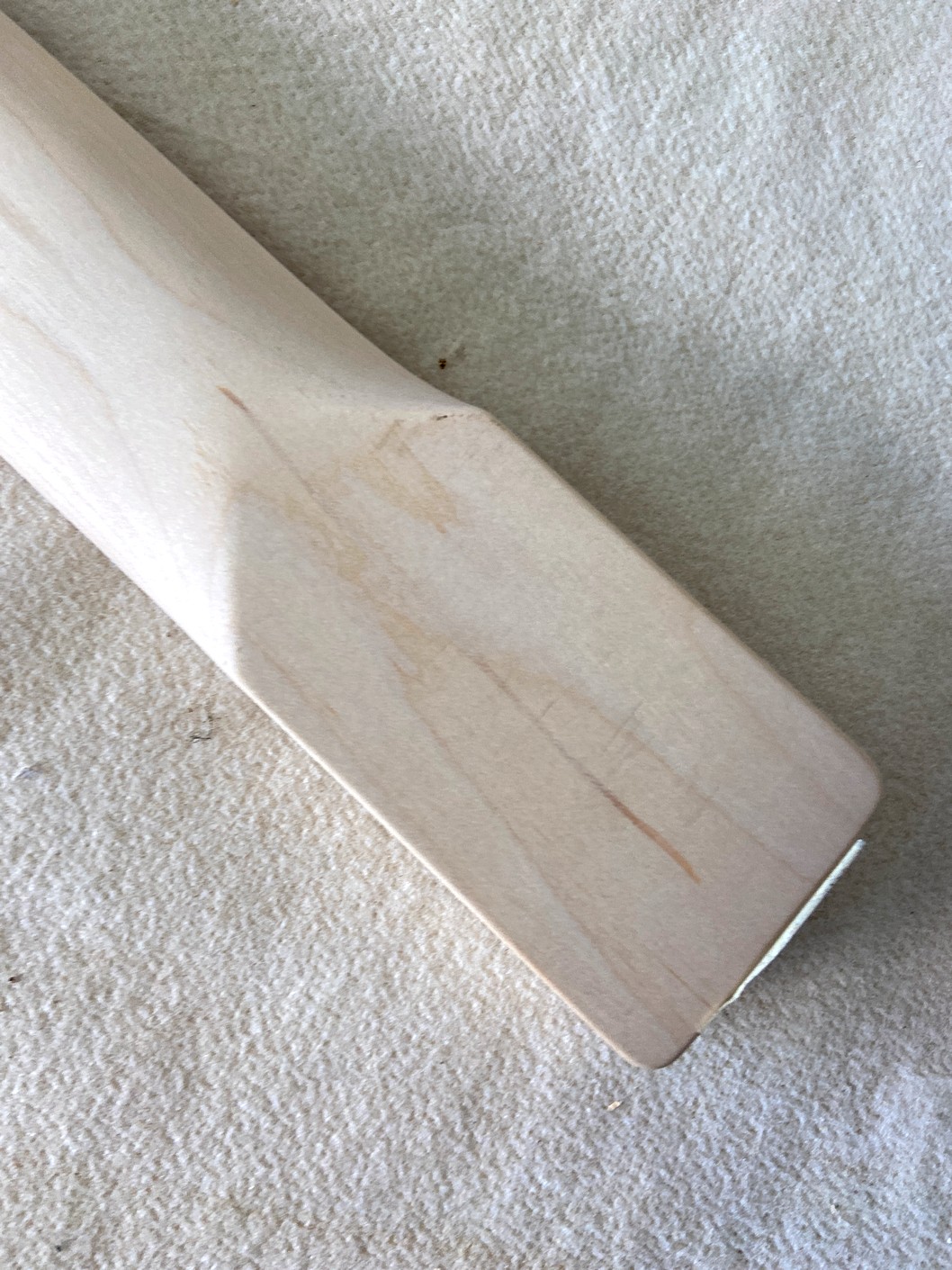 T-Style Replacement Neck / 2 pc. Maple (No Skunk Stripe) / Classic C (#GIN-4071) - Image 9